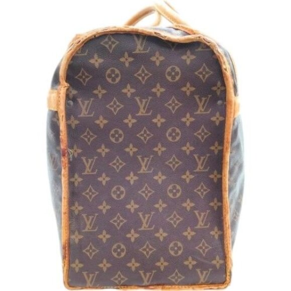119279BO (L3) Louis Vuitton Travel Bag Sac Chaussures 55 Brown Monogram - Picture 3 of 9
